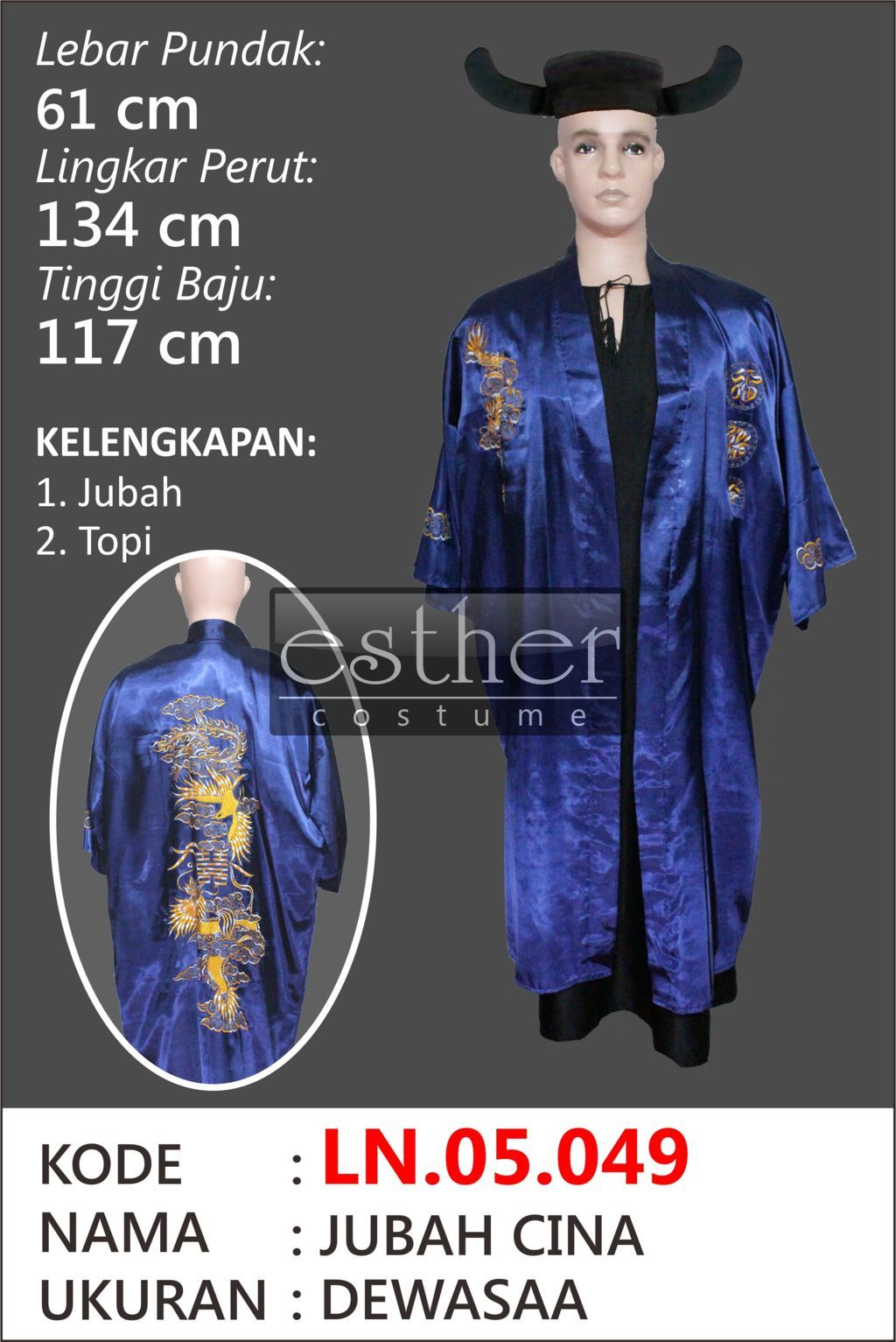 Cina LN.05.049 - Stok: 1