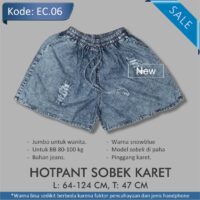 Hotpant Sobek Karet Jumbo