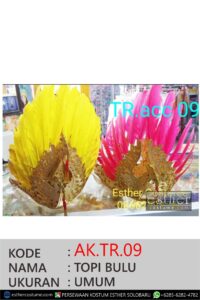Topi Bulu Tari Kukila